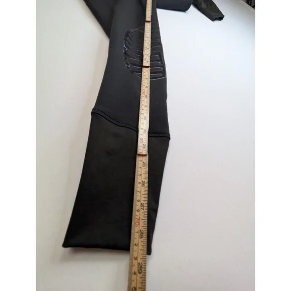 Tuff Rider Men's Patrol UnifleeceBreeches Size 28 Black Equestrian NWT